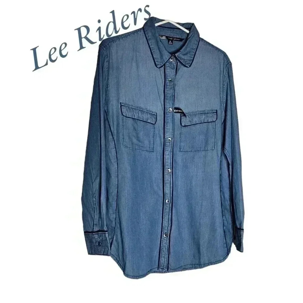 Lee Riders Shirt XL NWOT - Picture 2 of 6